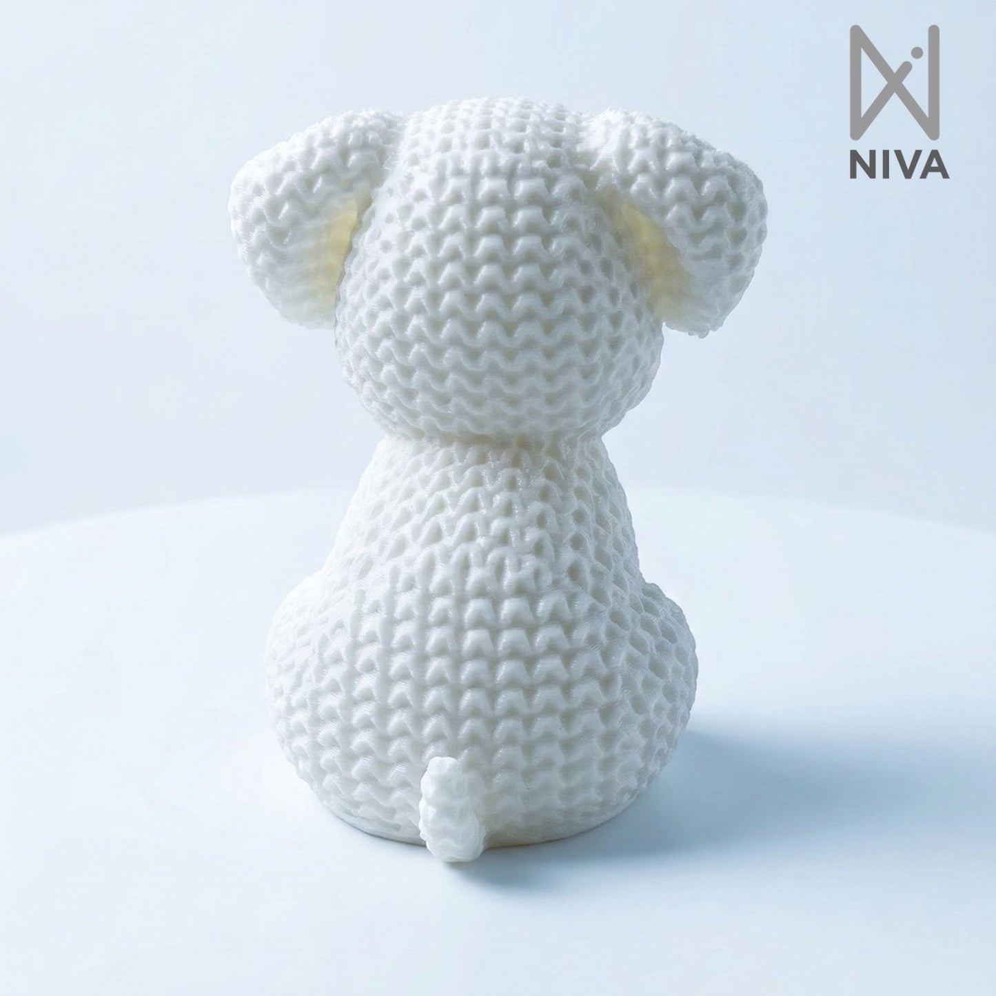 3D Printed Desk Buddy | Cute Knitted Doggo Buddy