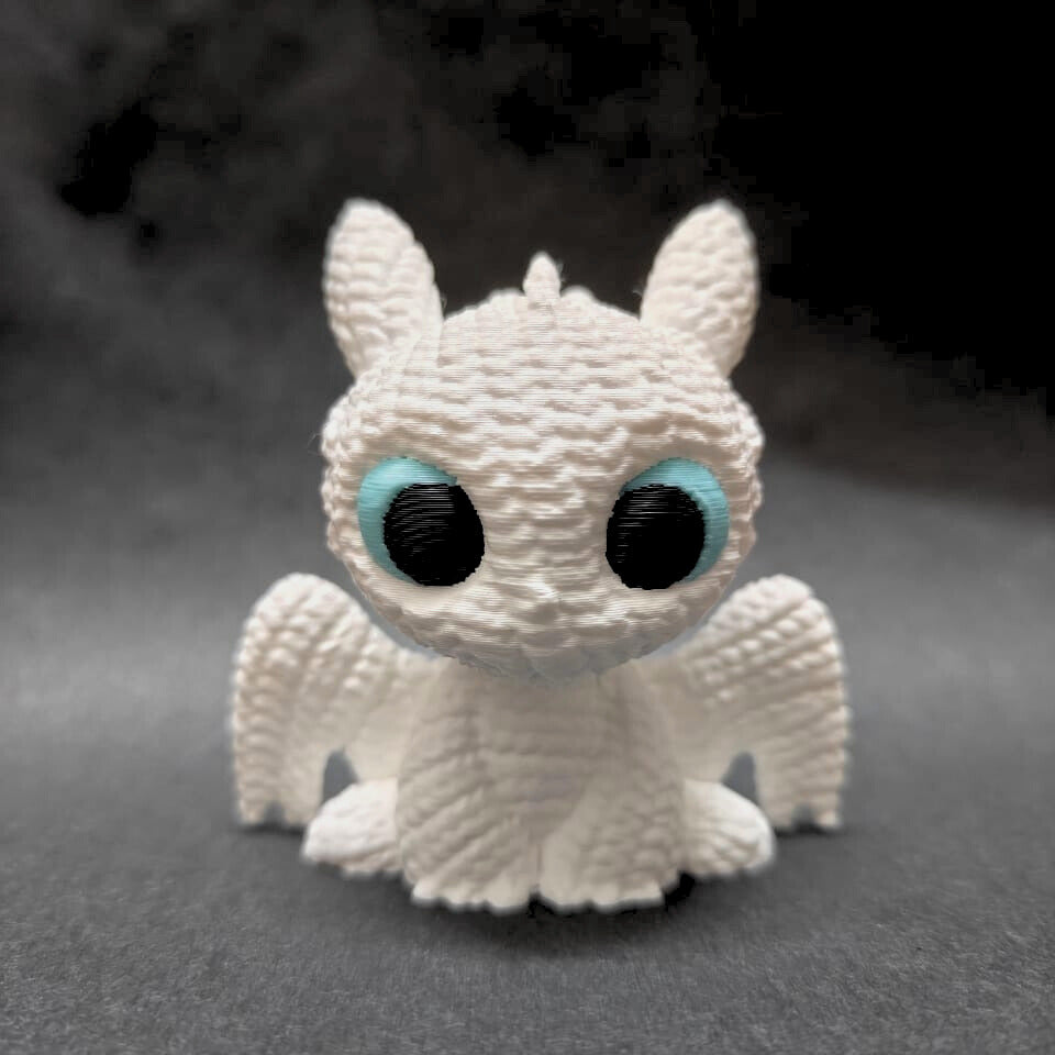 3D Printed Desk Buddy | Lil’ Light Fury