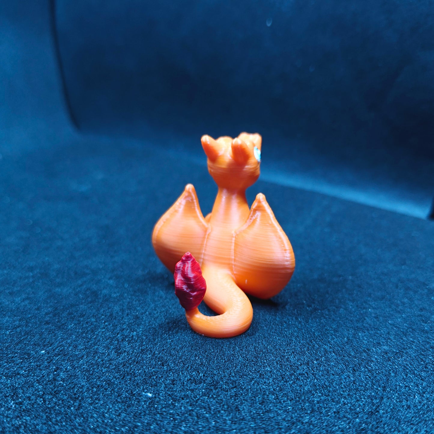 Fire Dragon Buddy| 3D Printed Pocket Buddy Keychain