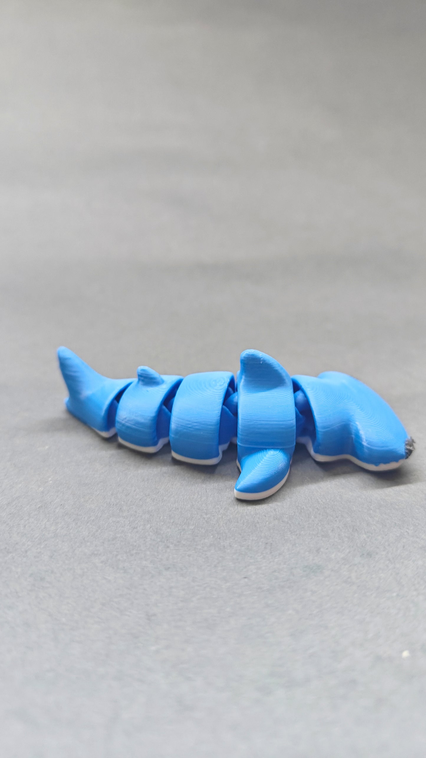 3D Printed Flexible Keychain | Hammerhead Shark