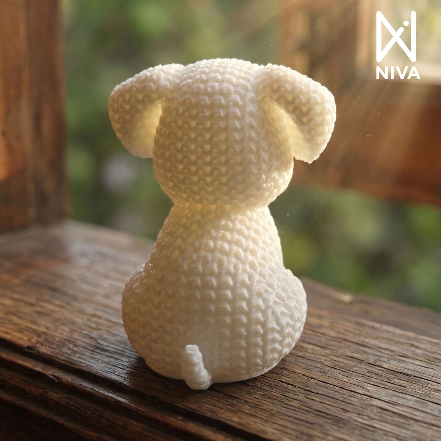 3D Printed Desk Buddy | Cute Knitted Doggo Buddy