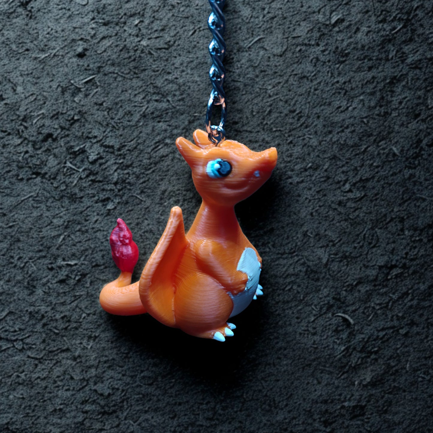 Fire Dragon Buddy| 3D Printed Pocket Buddy Keychain
