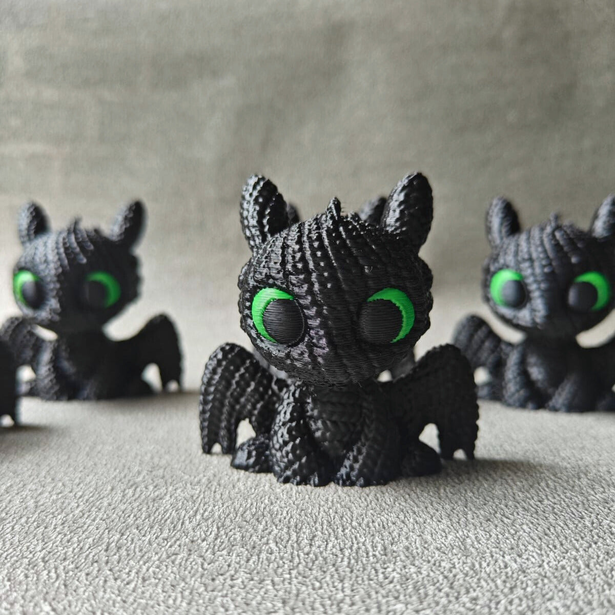 3D Printed Dragon Desk Buddy | Lil’ Night Fury