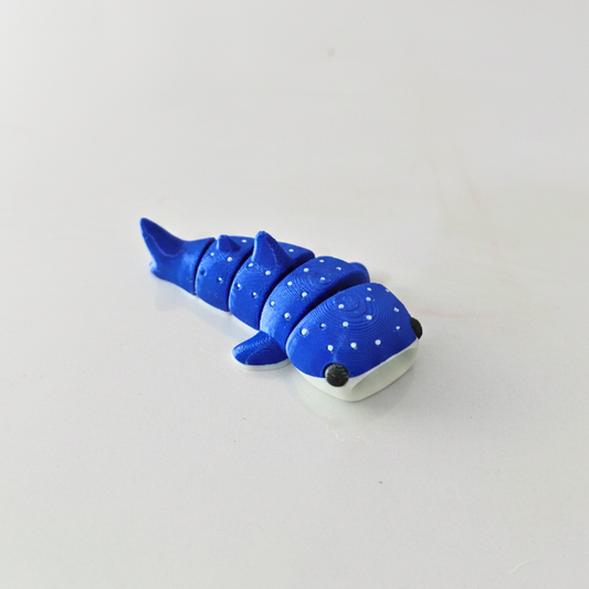 3D Printed Flexible Keychain | Whale Shark