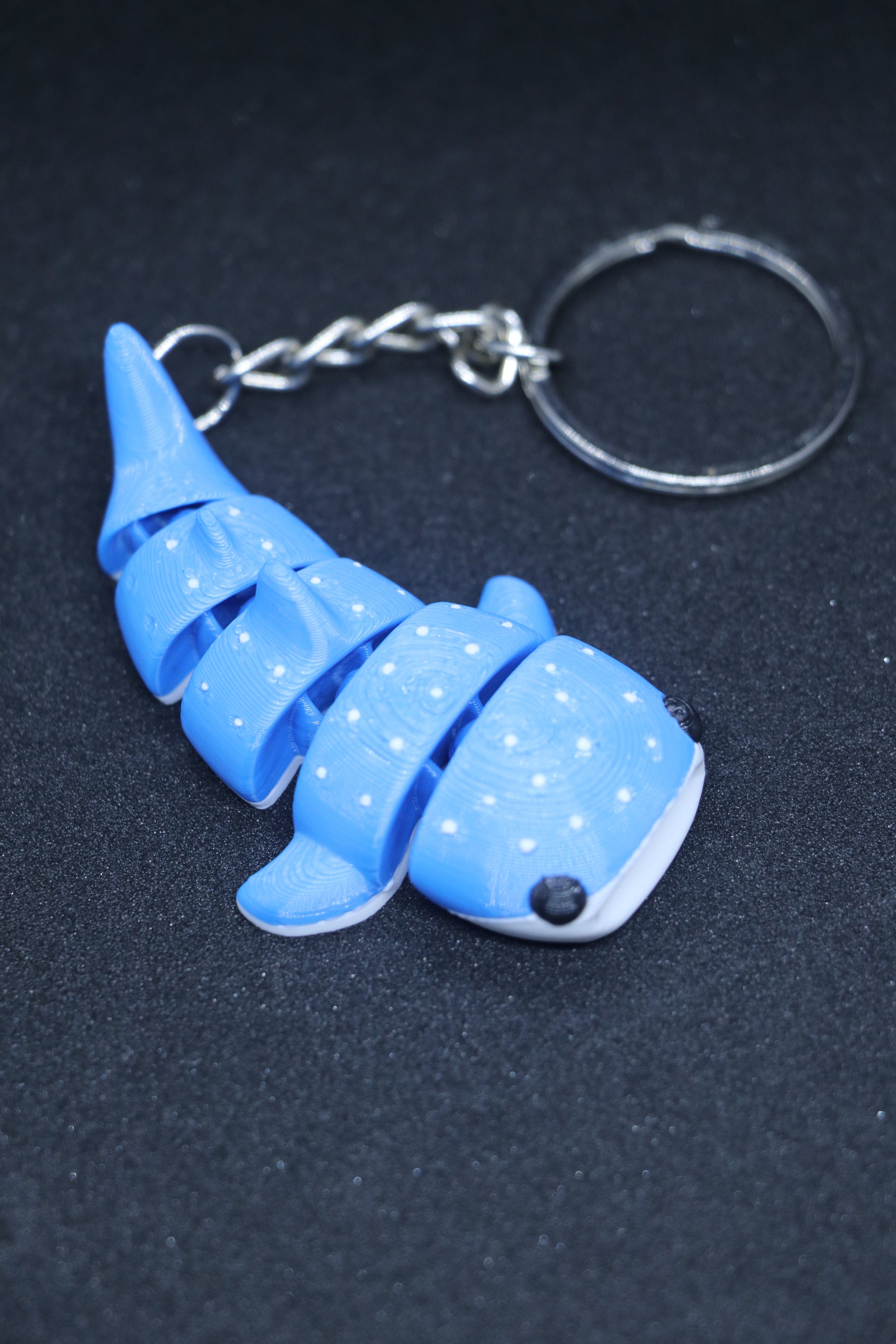 3D Printed Flexible Keychain | Whale Shark – The Niva Store