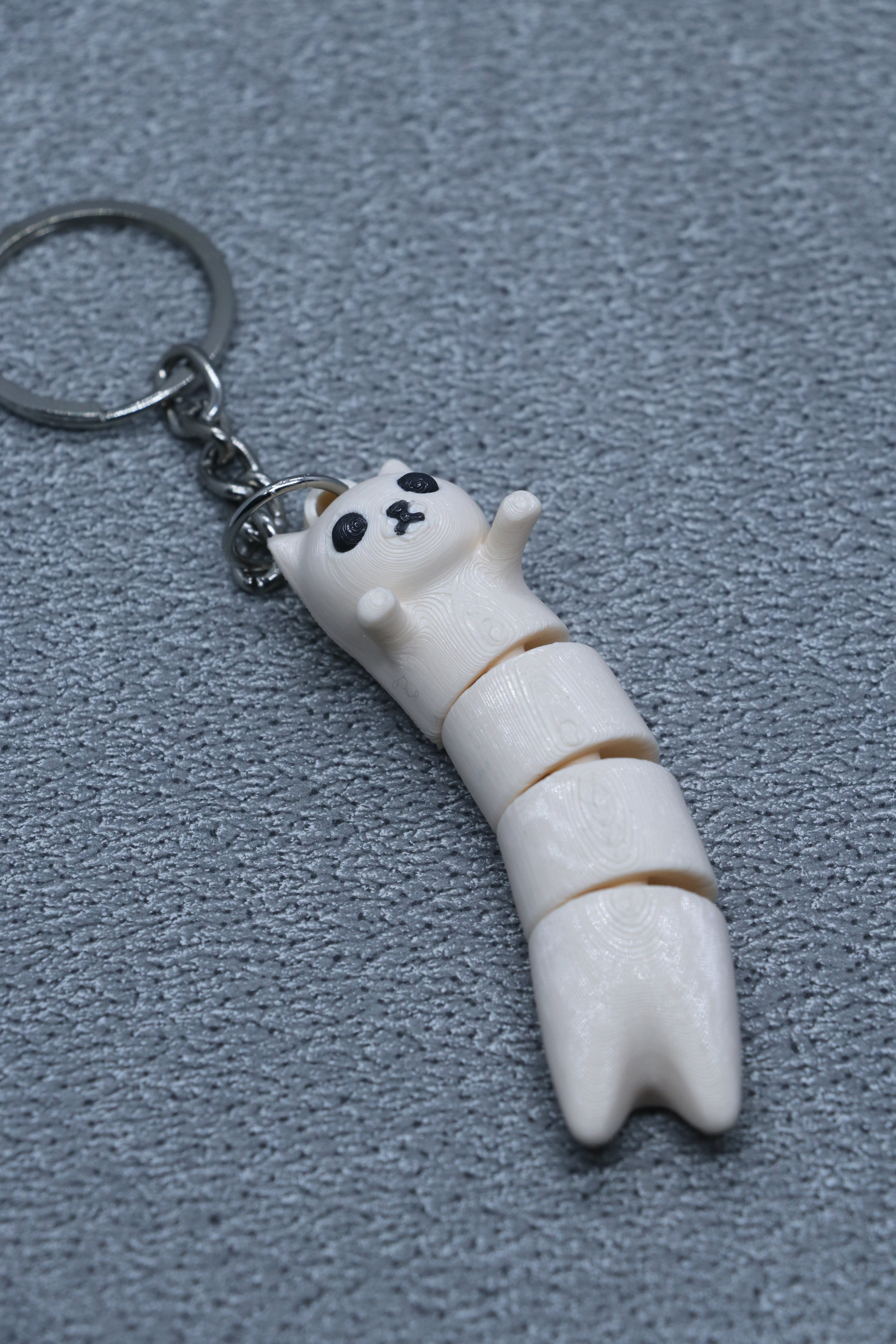 3D Printed Flexible Keychain | Long Cat – The Niva Store