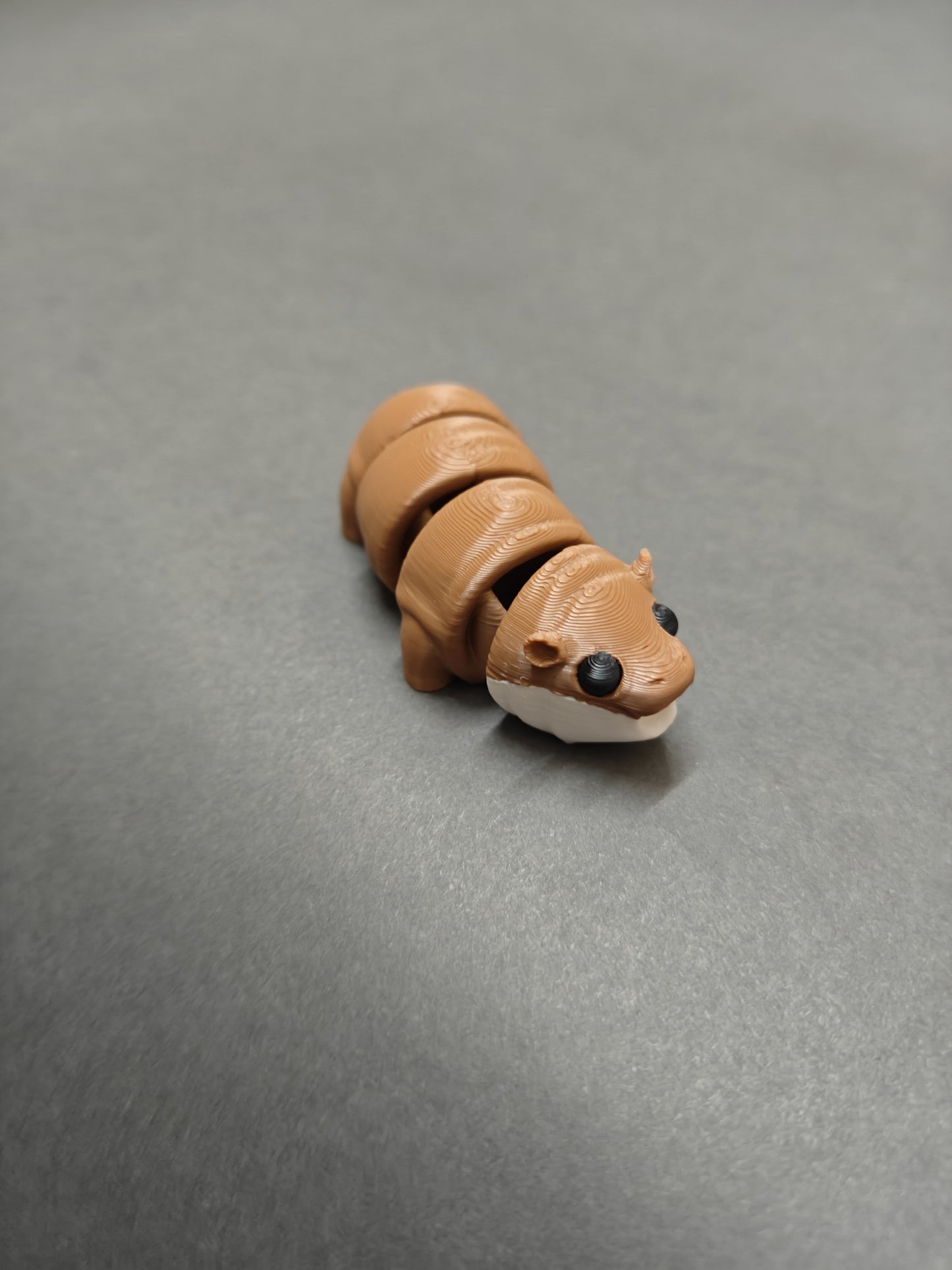 3D Printed Flexible Keychain | Baby Hippo